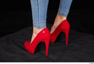 Daisy Lee business casual foot red high heels shoes 0004.jpg